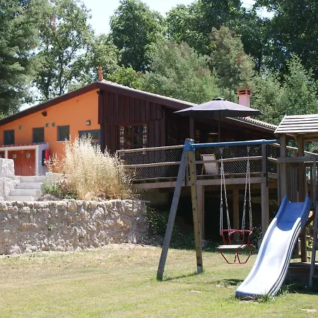 Detached House With A Large Porch Playground And Pool * Tábua